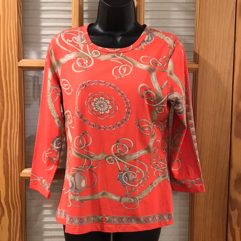 J.McLaughlin Sz Medium Equestrian Horsebit Top